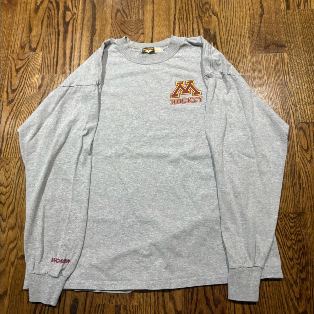 University Of Minnesota Long Sleeve Hockey Shirt